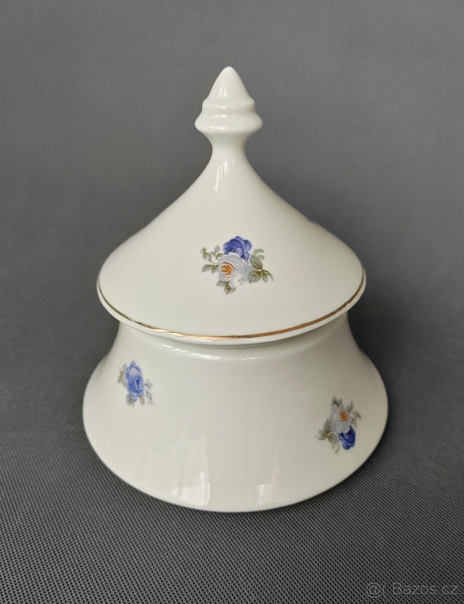 Okouzlující porcelánová cukřenka/dóza Schumann Arzberg Bavar - 6