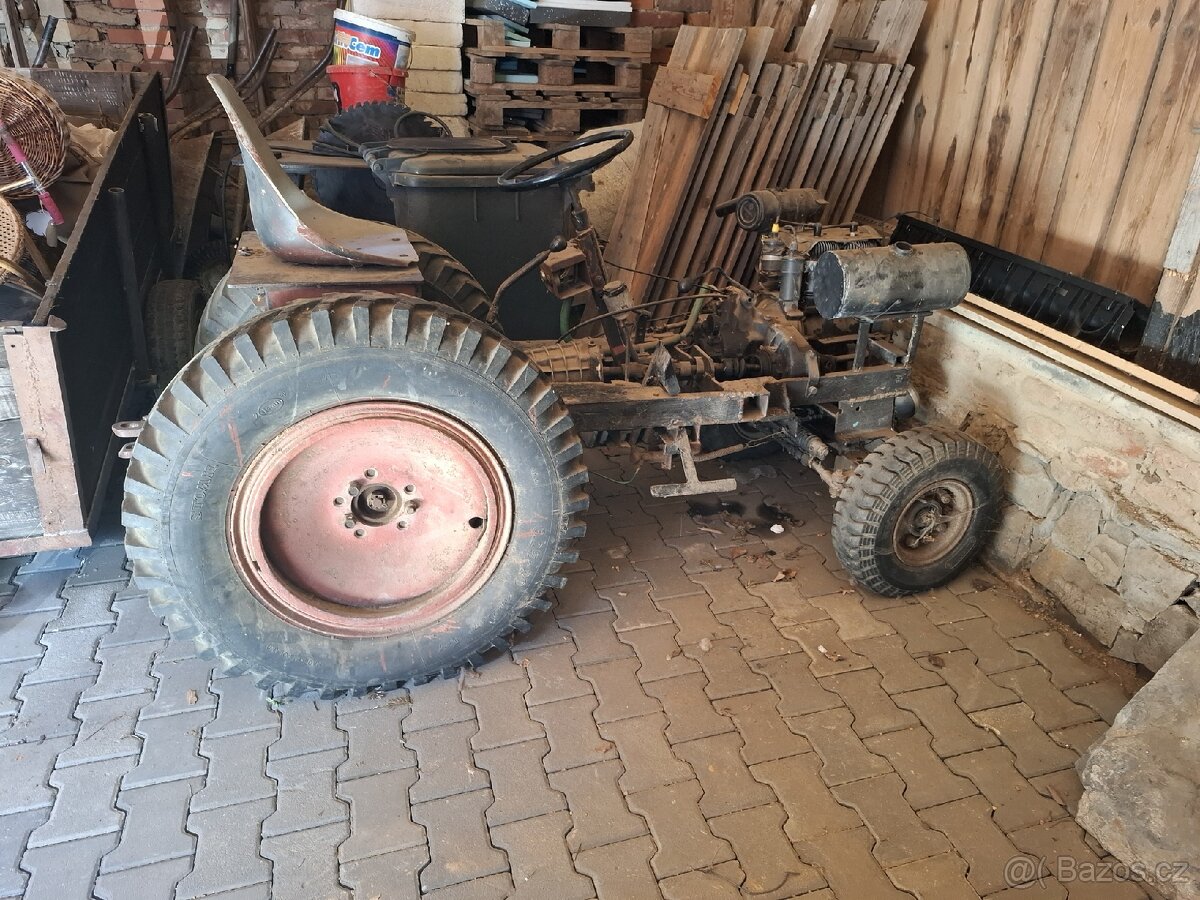 Traktůrek domácí výroby - 6