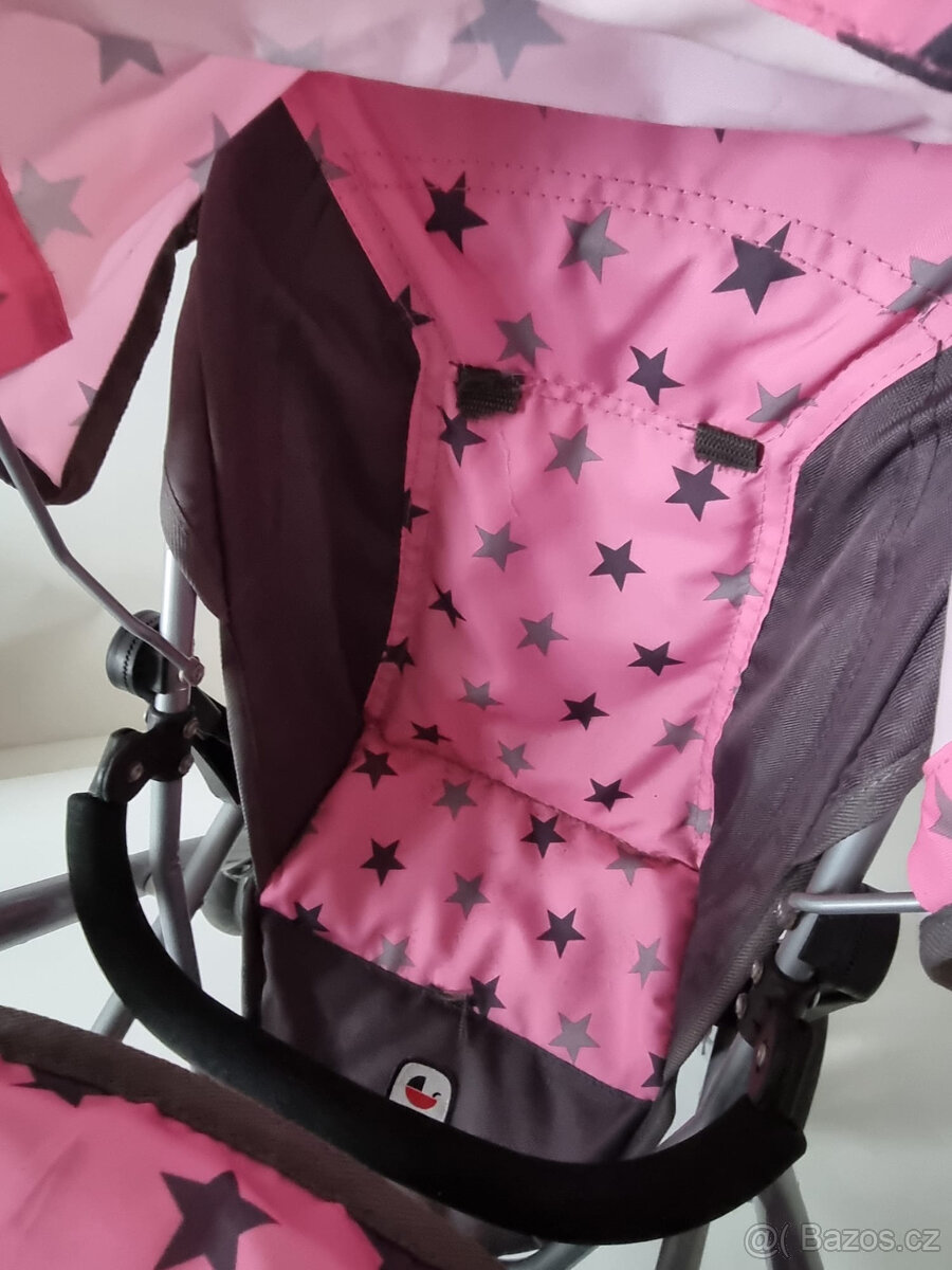Dětský kočárek pro 2 panenky, dvojčata CHIC 2000 - 6