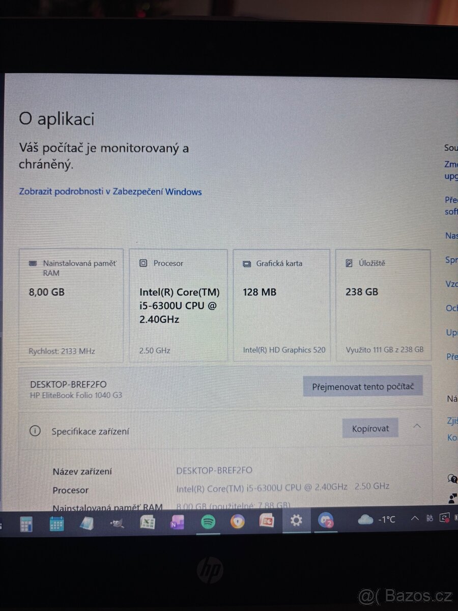 HP EliteBook Folio 1040 G3 - 6