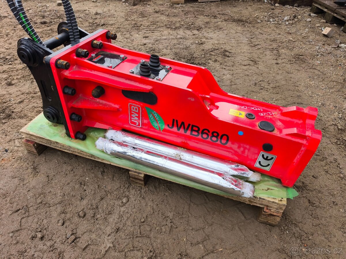 Hydraulické kladivo pro 4-7t - 6