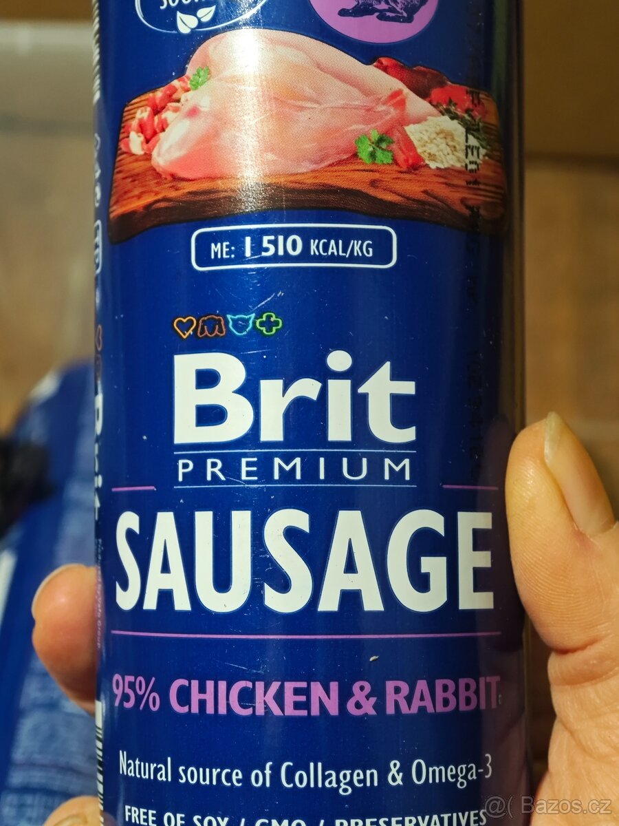 Salámy pro psy Brit 800g 30ks 30 Kč - 6