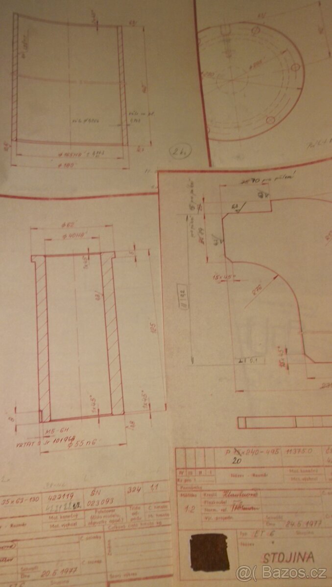 Vzduchový lis - výkresová dokumentace - 6