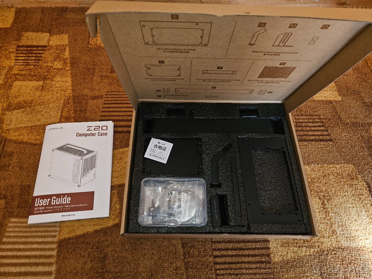 Prodám počítačovou skříň Jonsbo Z20 černá - 6