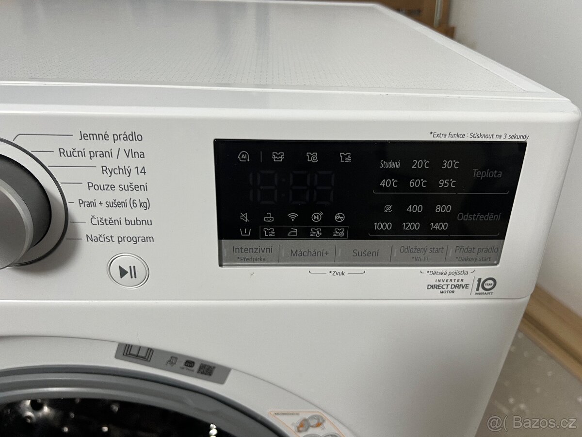 Pračka se sušičkou - LG F94DV5UVW0 - 6