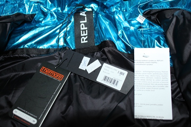 Dívčí zimní bunda REPLAY vel. 152/158 - 6