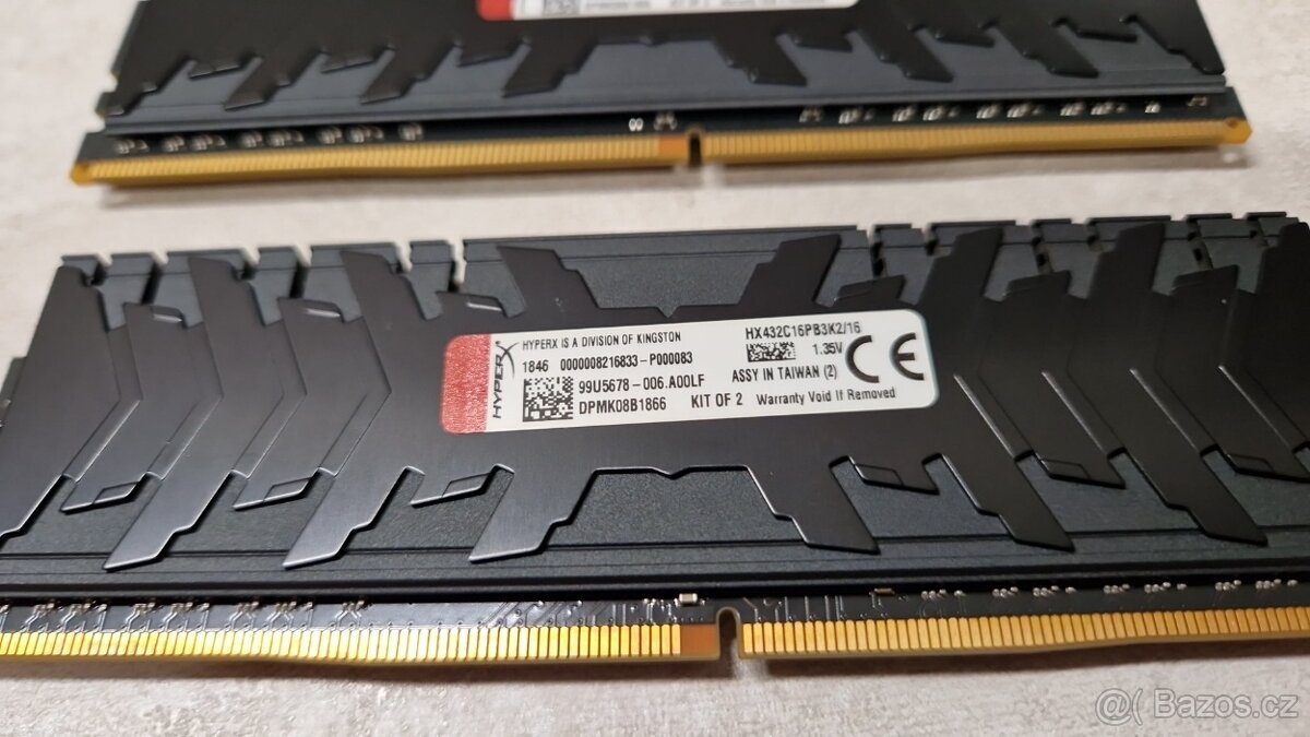❰ RAM DDR4 | Kingston HyperX Predator 16GB, 3200MHZ ❱ - 6