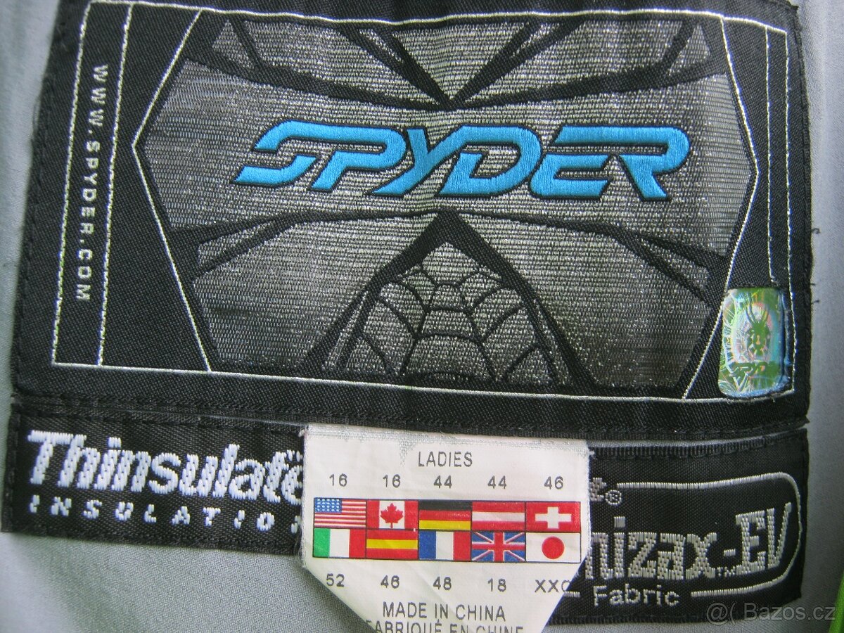 Lyžařské dámské kalhoty SPYDER -Dermizax EV vel.44 (XL) - 6