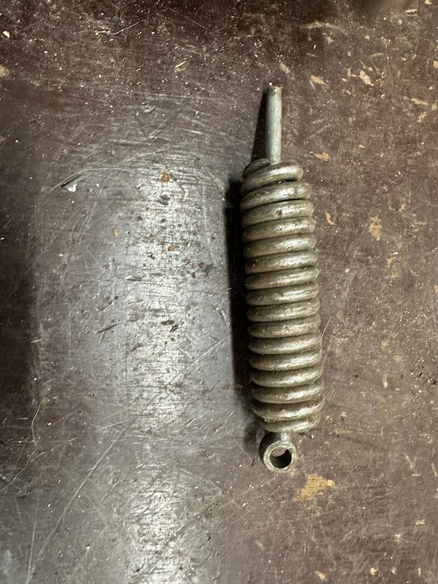 PREDÁM pružina sedla JAWA 250 350 PERÁK ČZ 125c 150C - 6