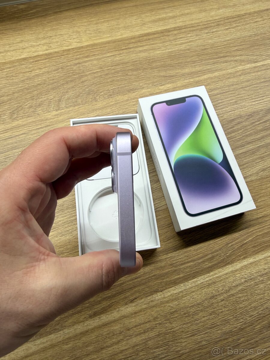 iPhone 14, 128GB, Purple - 100 stav - 6