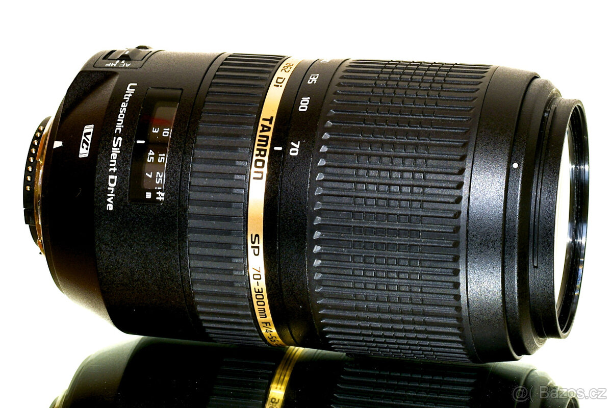 Nikon Tamron SP AF 70-300 DI VC USD + UV filtr TOP STAV - 6