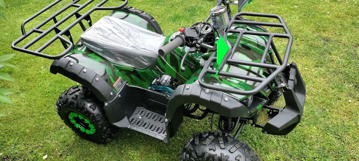 Nová dětská čtyřkolka Toronto 125ccm 7" z. maskáč - 6