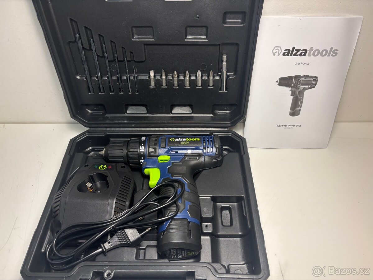Aku šroubovák Alzatools AT-CSD12V - 6