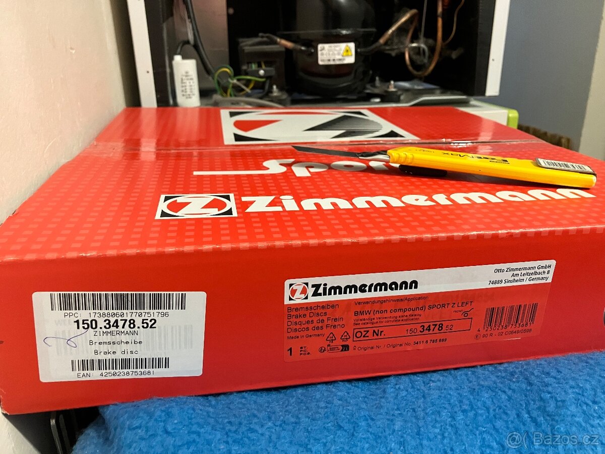 Přední kotouče Zimmermann 348mm - 6