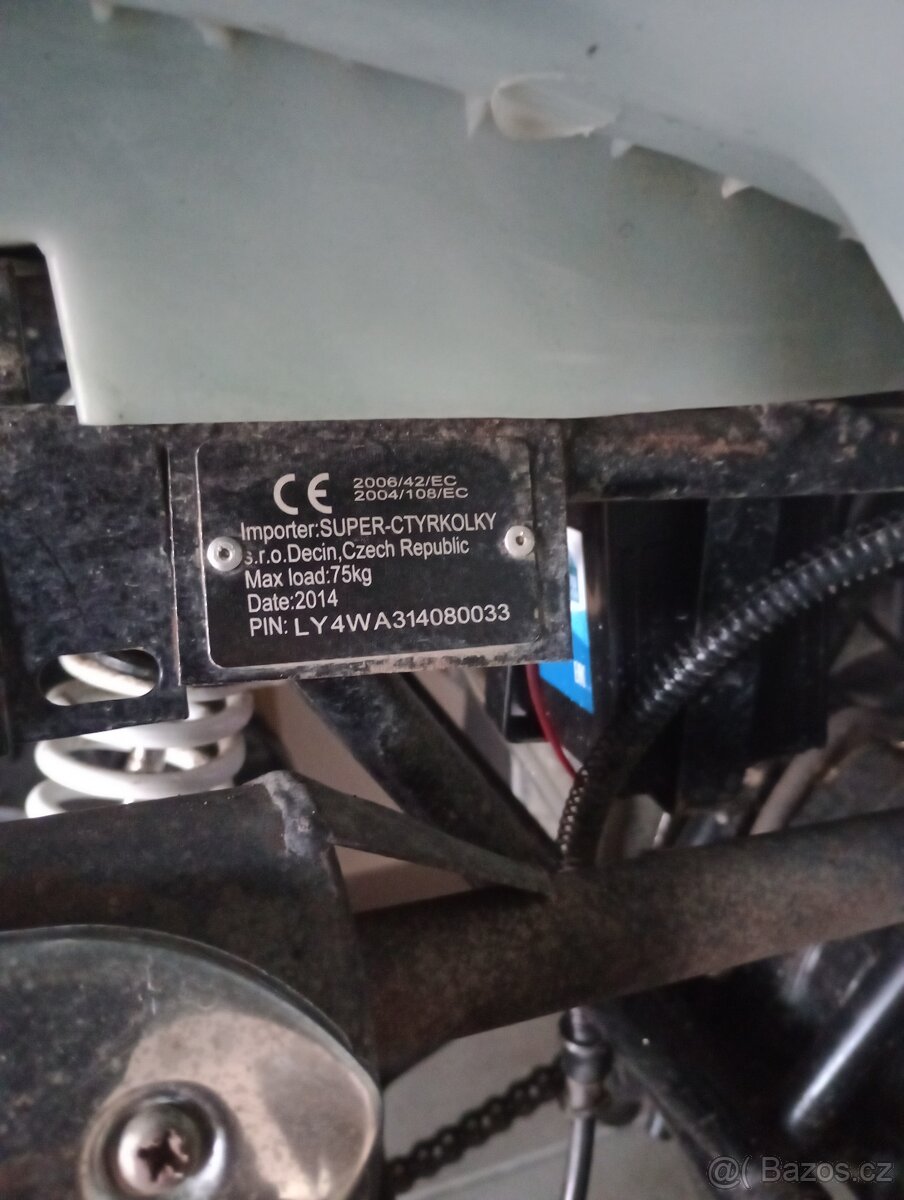 Dětská čtyřkolka 110 ccm - 6