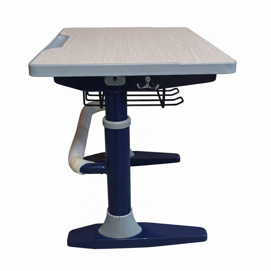 Dětský rostoucí psací stůl tmavě modrý - vada - 6