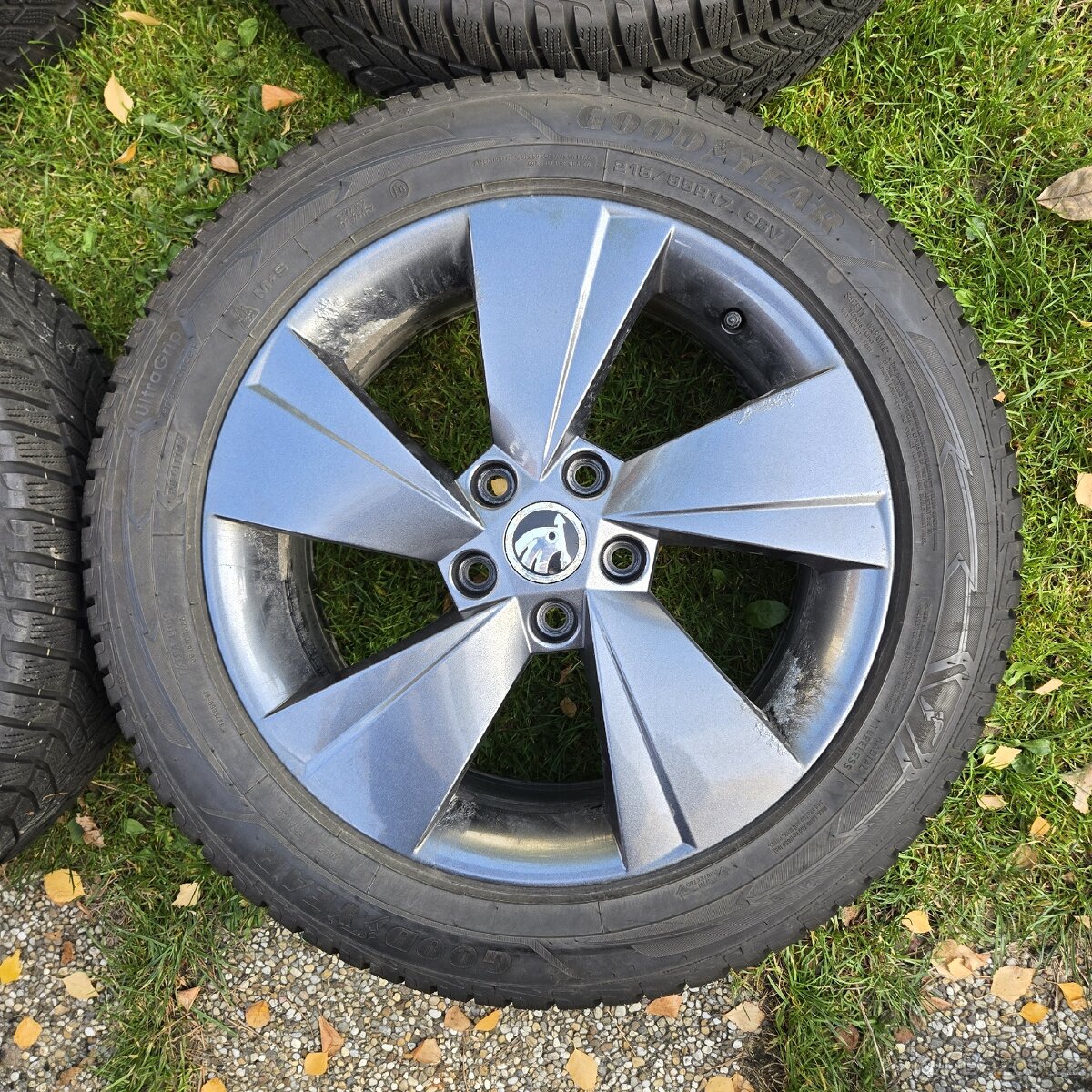 Zimní kola Škoda 215/55 R17 - 6