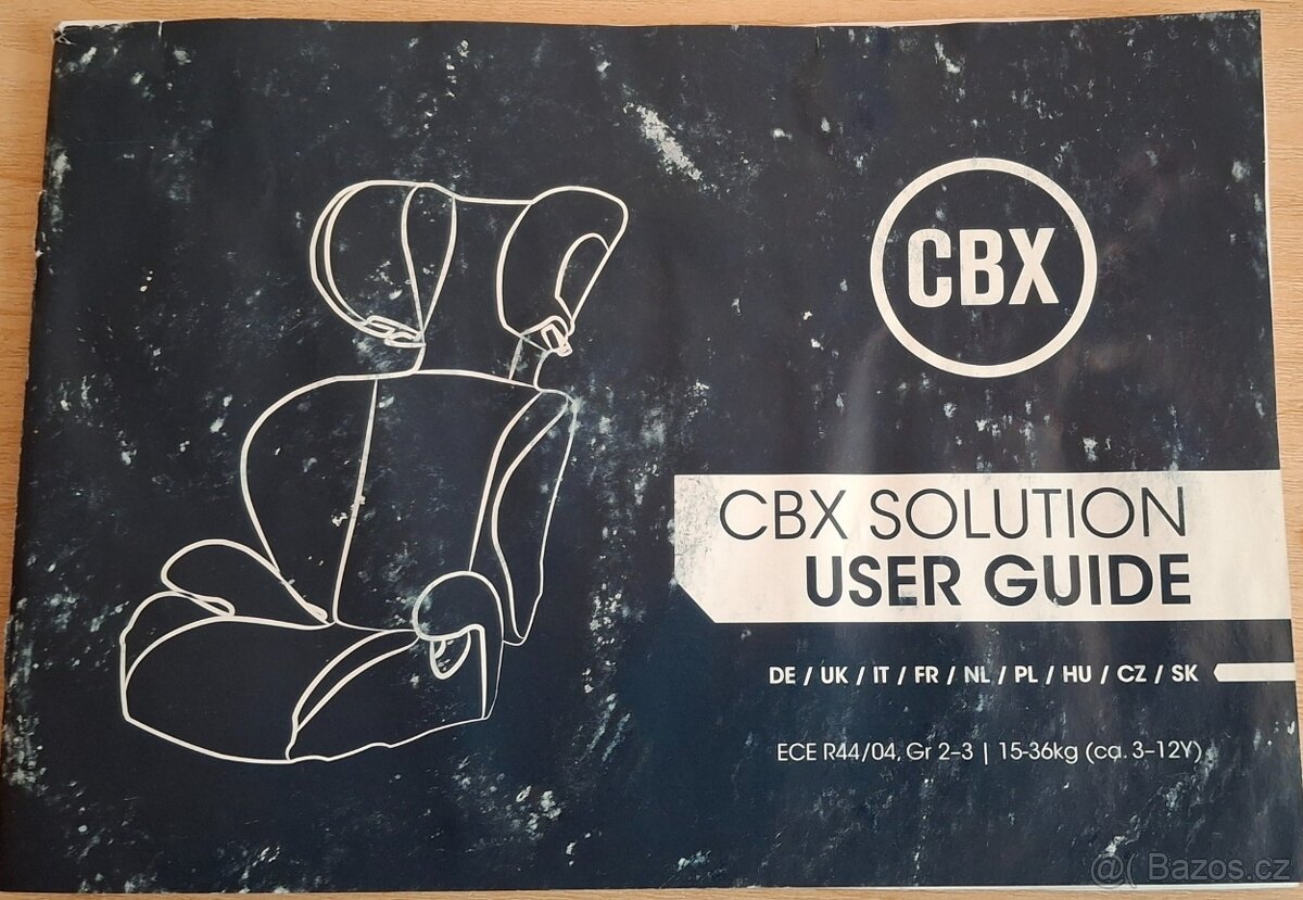 Prodám autosedačku Cybex Solution CBX. - 6