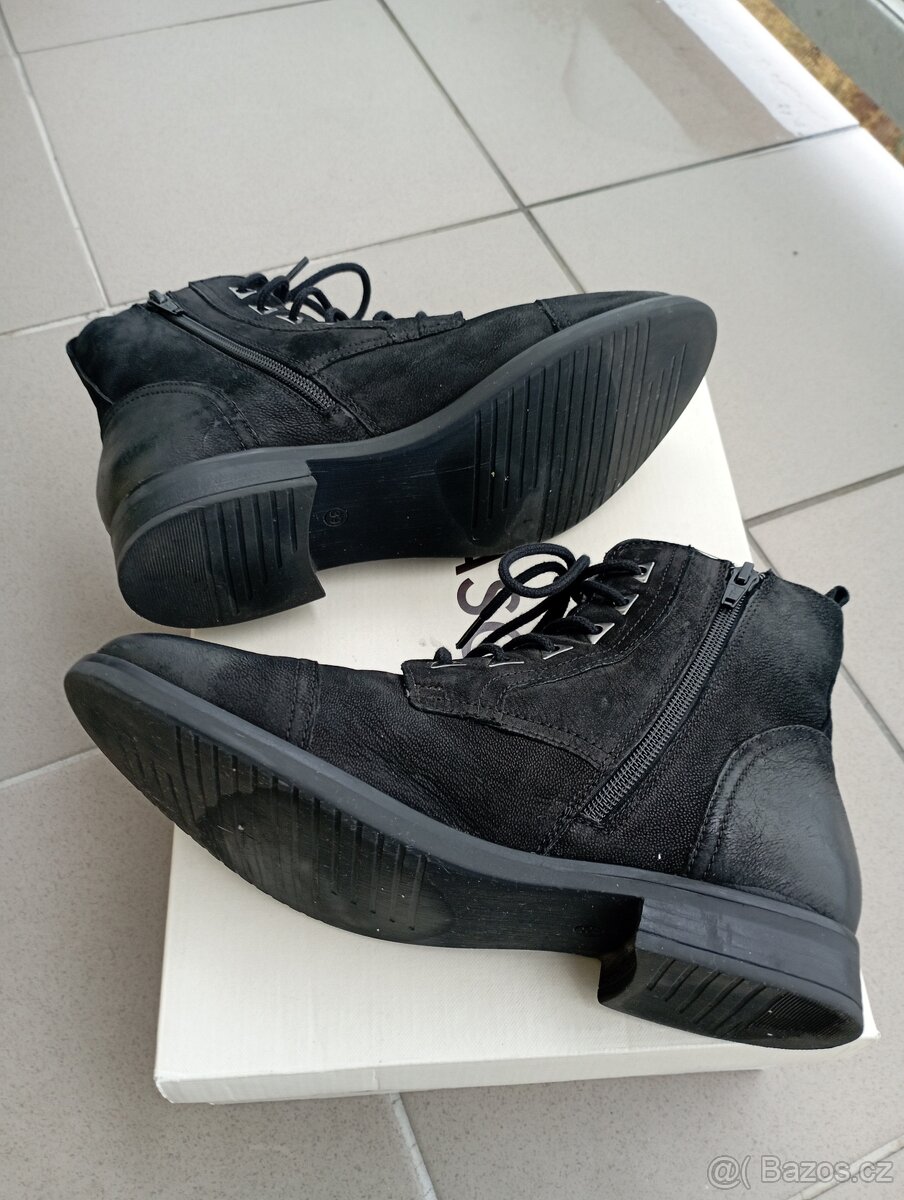 Dámské kotníkové kožené - 6