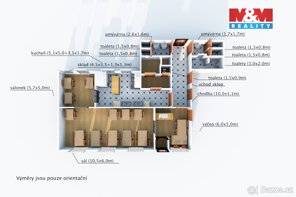 Pronájem obchod a služby, 150 m², Klatovy, ul. Nádražní - 6