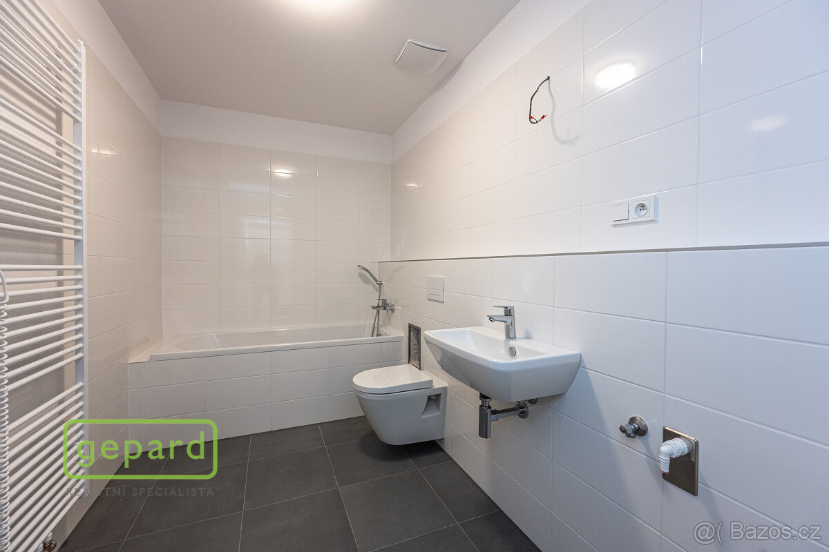 Prodej bytu v novostavbě 2+kk, 58m2 se zahradou 41m2 v proje - 6