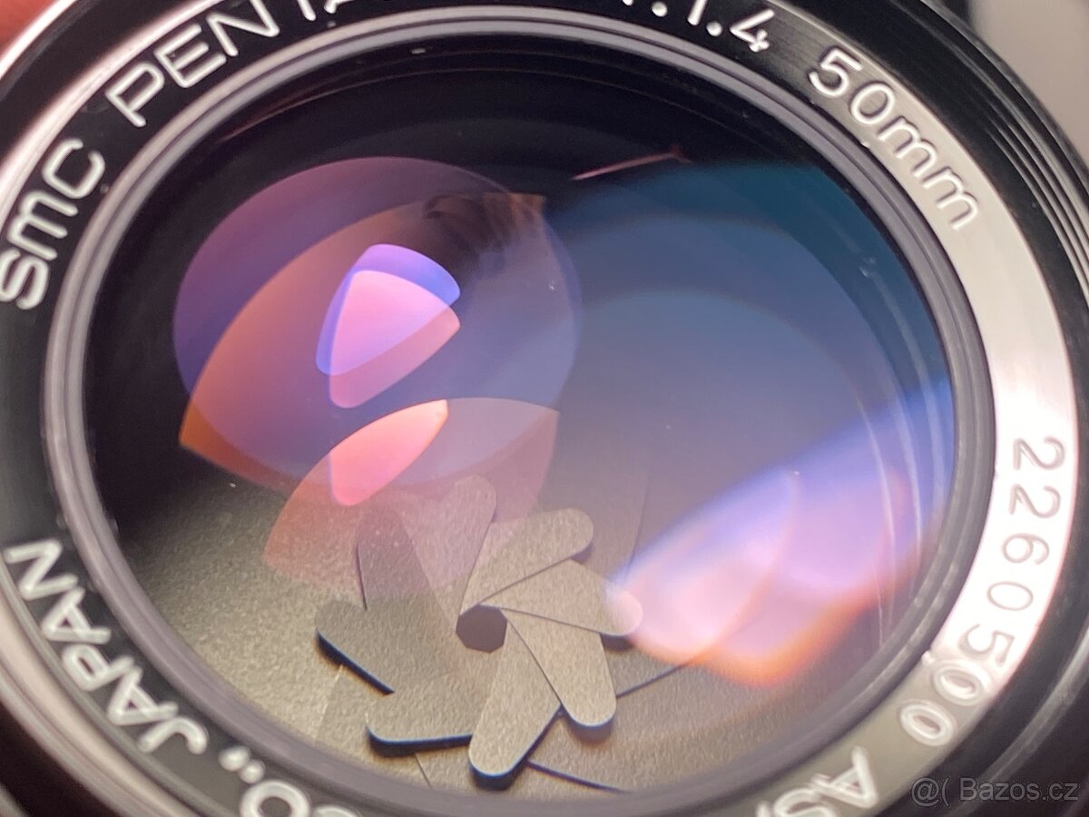 SMC Pentax-M 50mm f/1.4 – výborný stav - 6