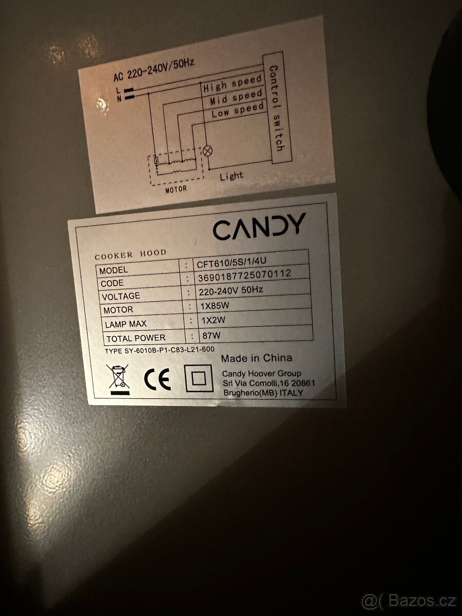 Digestoř Candy - 6
