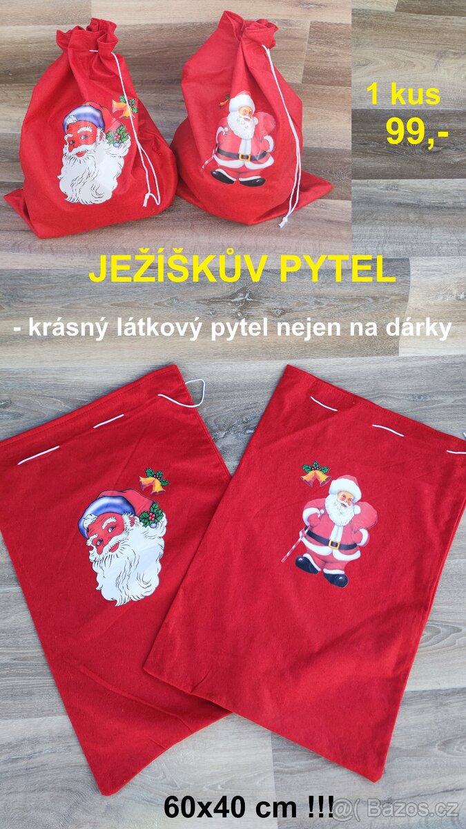 Vánoční čepice, čelenka, stromečky.... - 6