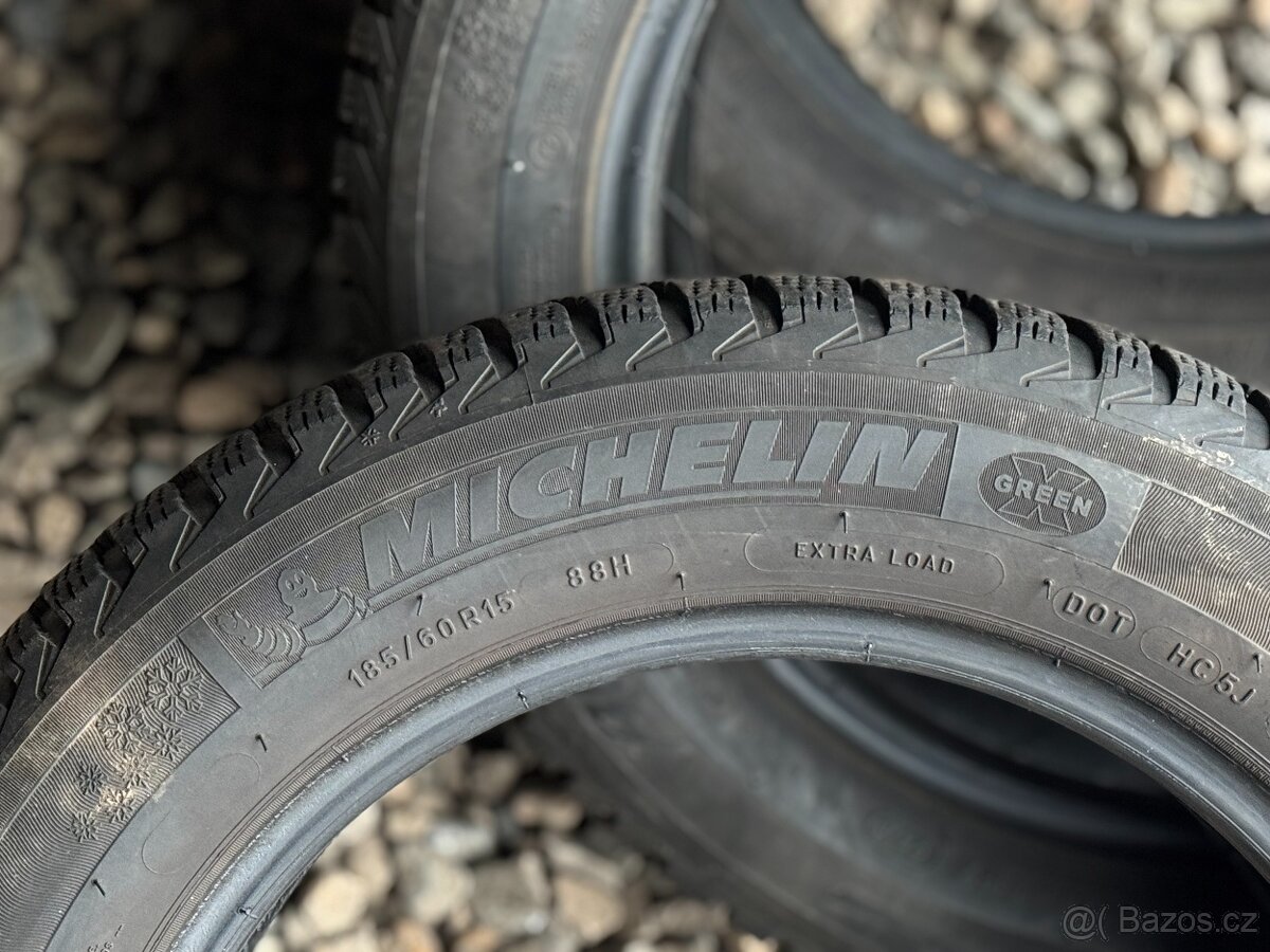 185/60/15 - Michelin zimní sada pneu - 6