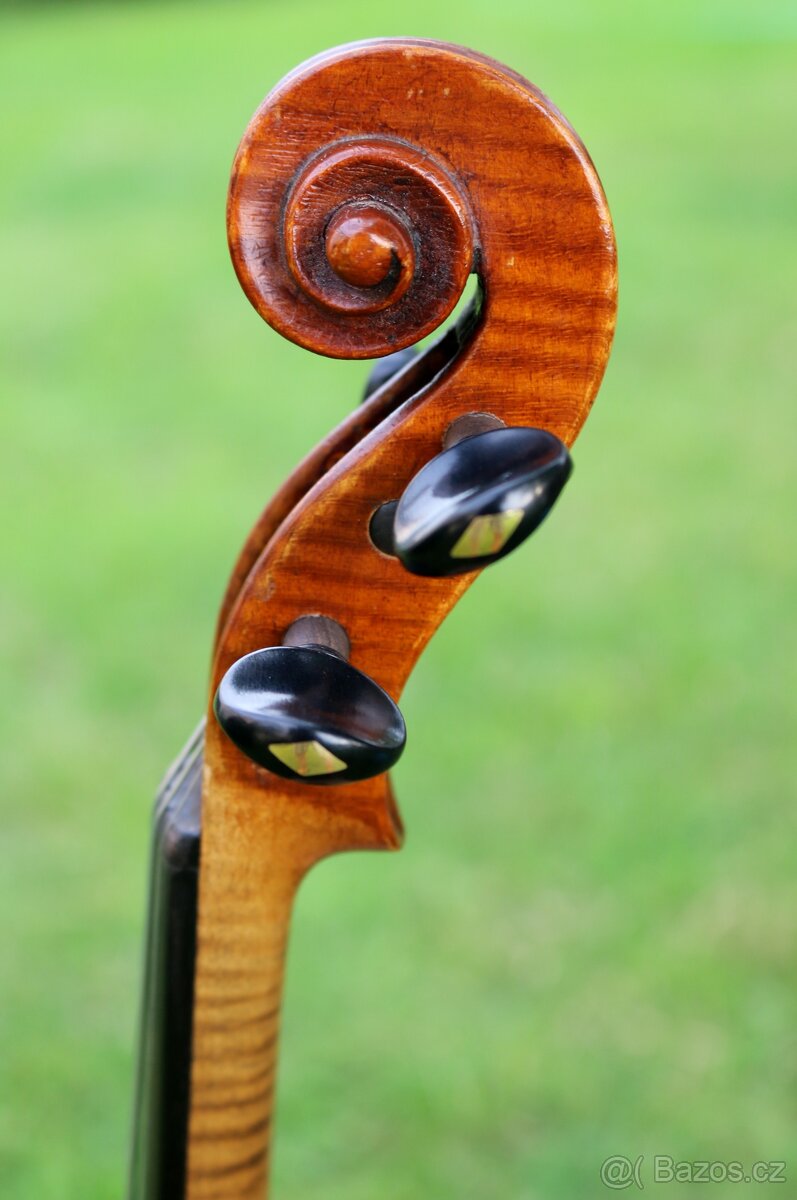 Starožitné ITALSKÉ housle z roku 1880 - 6