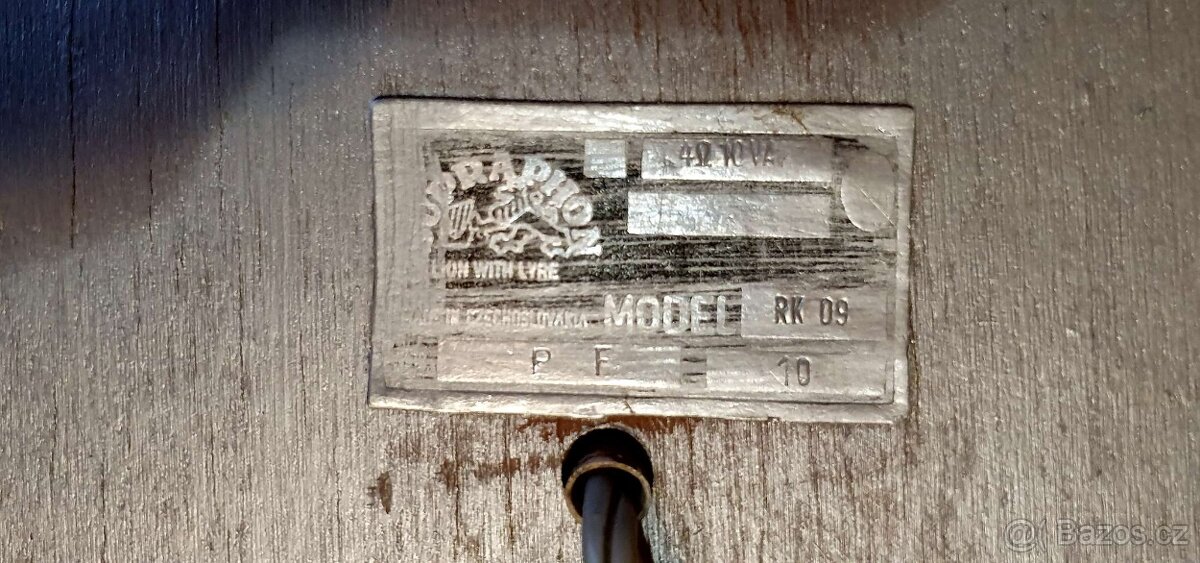 Reproduktory Supraphon RK-09 4 ohmi, 2x reproduktor Tesla - 6