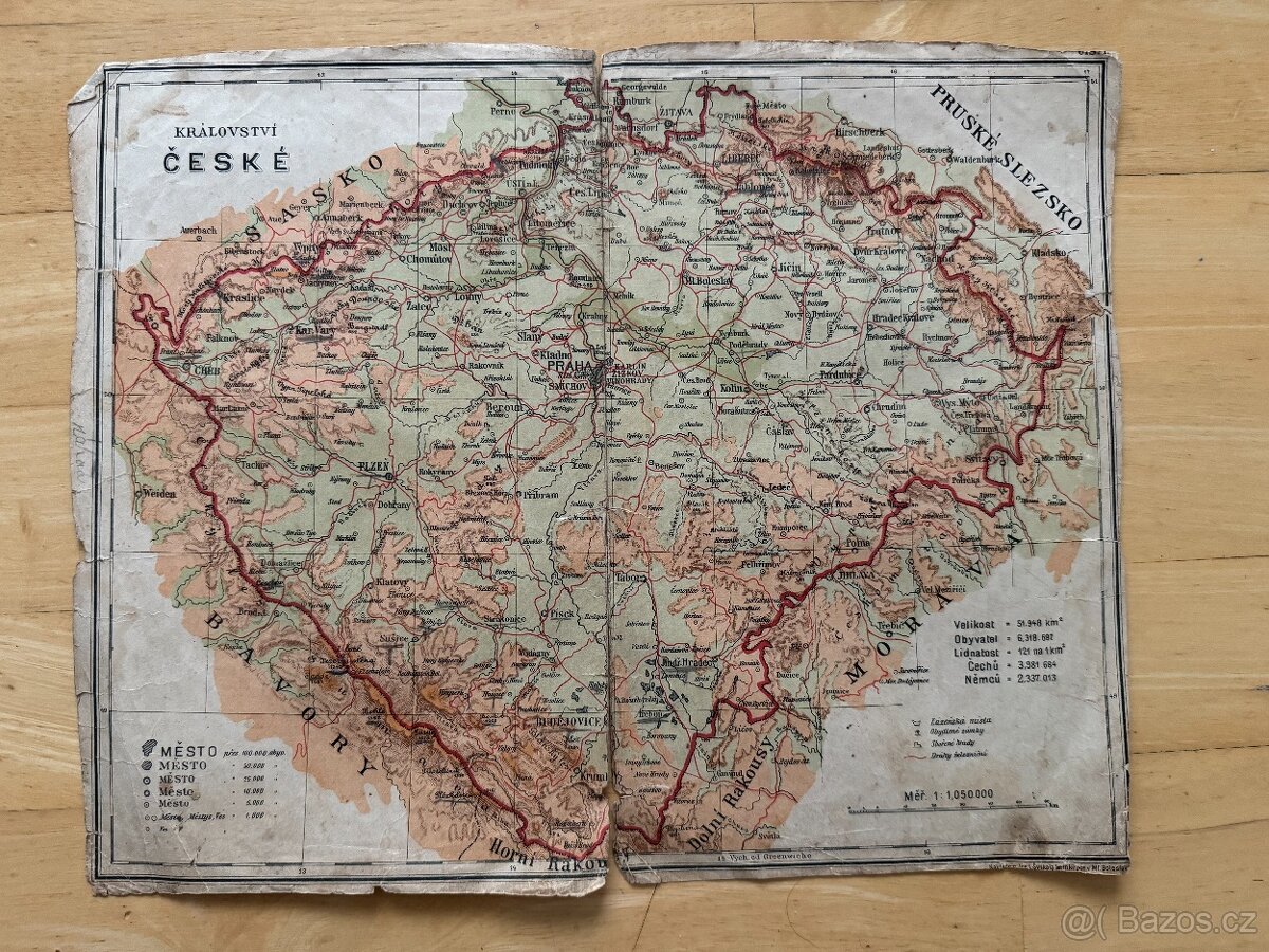 staré mapy , průvodce - 6