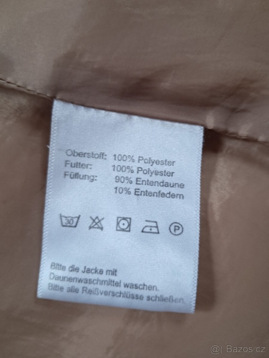 Dámská péřová bunda Hallhuber, vel. S - 6