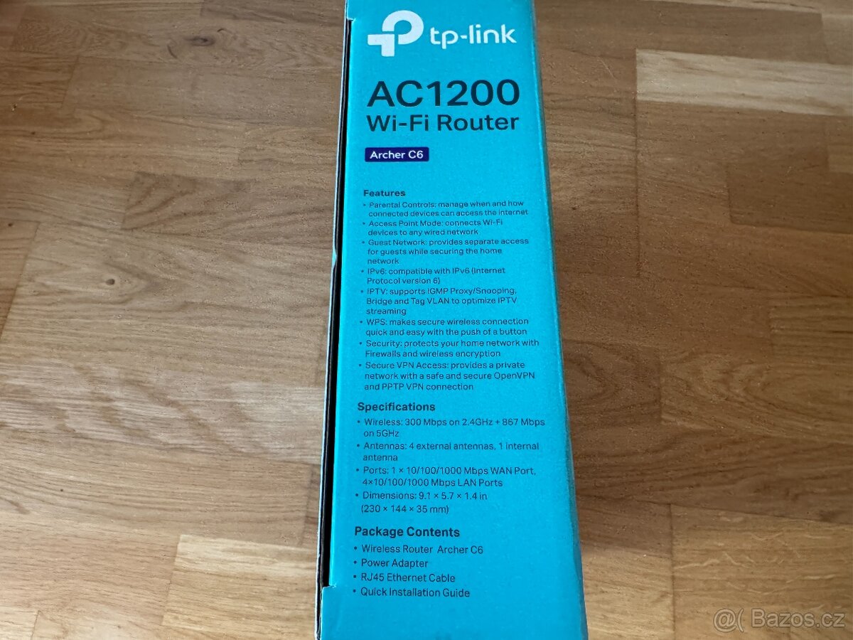 Router Tp-link AC1200 Archer C6 - 6
