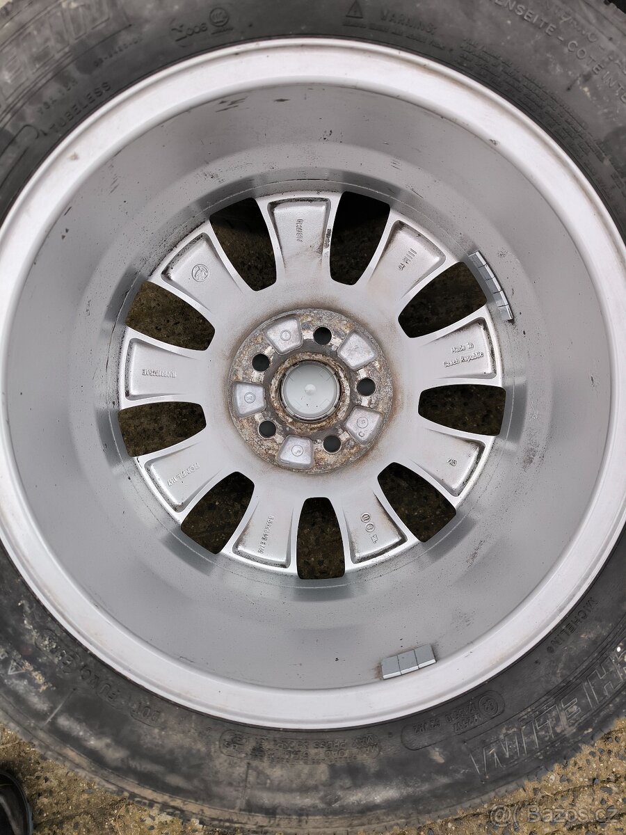 Alu kola 5x100 R16 Škoda,VW,Audi - 6