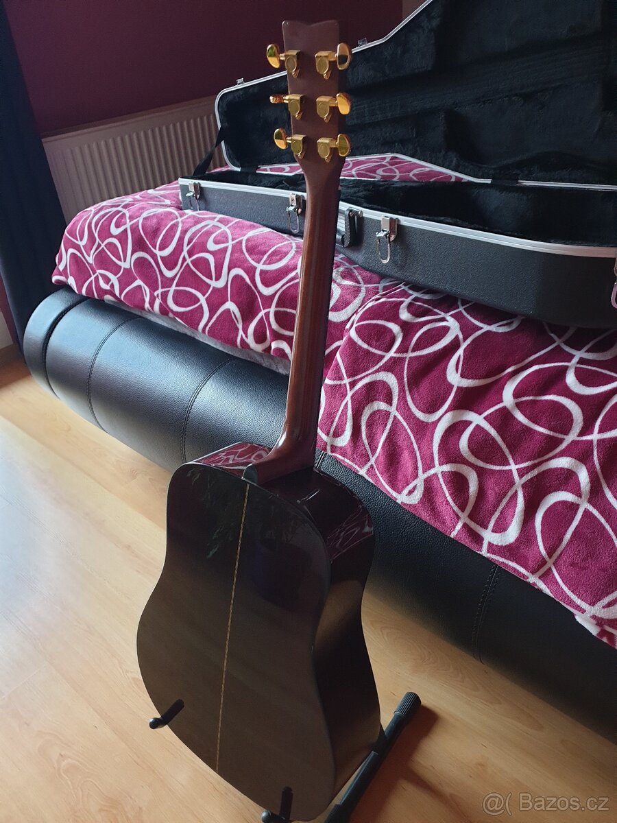 AKUSTICKÁ KYTARA YAMAHA DW-15 CELOMASIVNÍ - 6