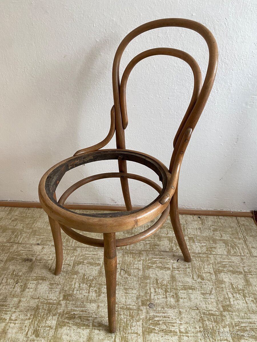 Židle Thonet Wien, model 14 + sedák - 6