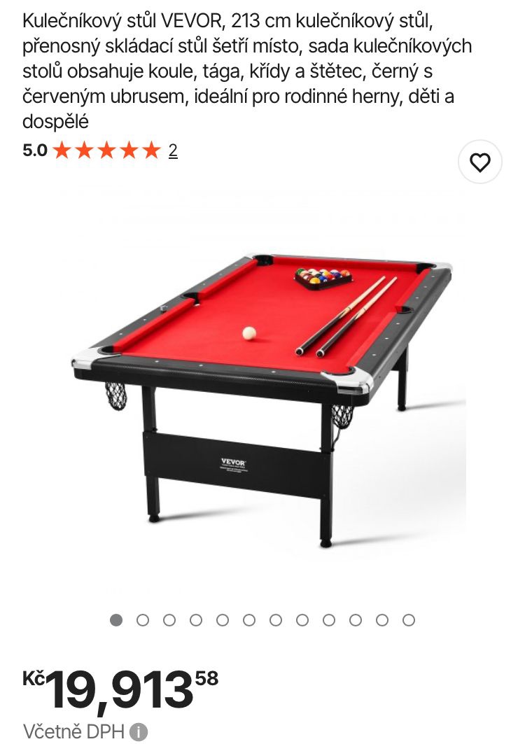 Kulečník, kulečníkový stůl - 6