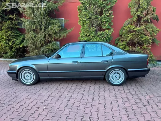 BMW E34 M5 3.6 R6 232kW 315hp,Manuál,Šíbr,Klima. - 6