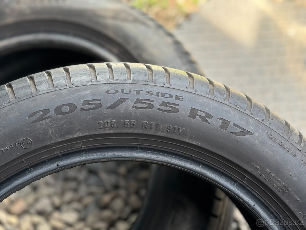 205/55/17 - Pirelli letní pár pneu - 6