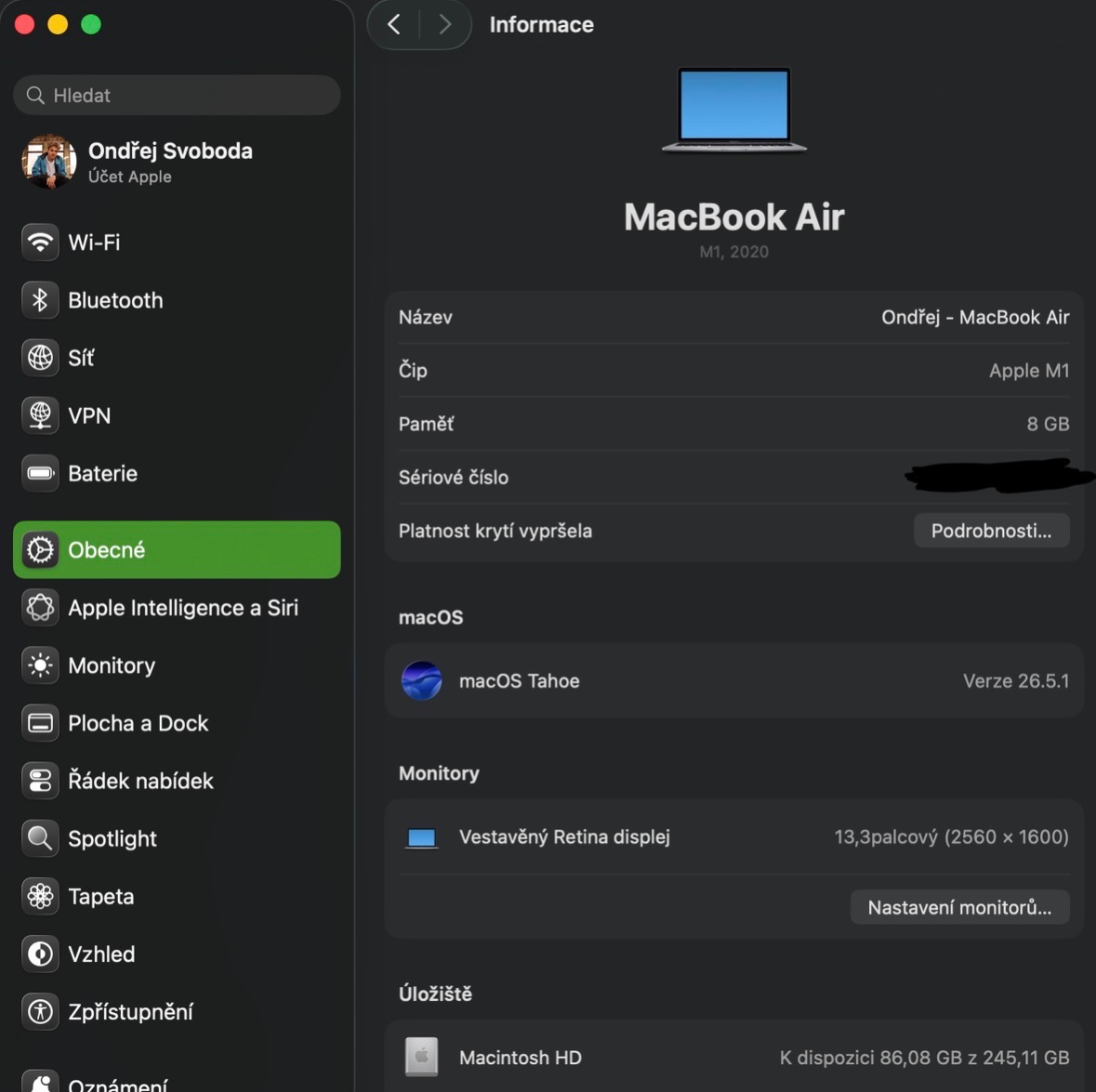 MacBook Air 13" M1 256 GB - 6