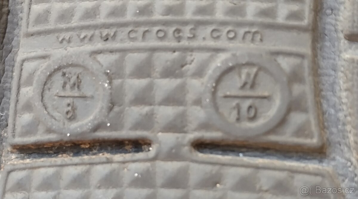 Crocs LiteRide Black/Grey - 6