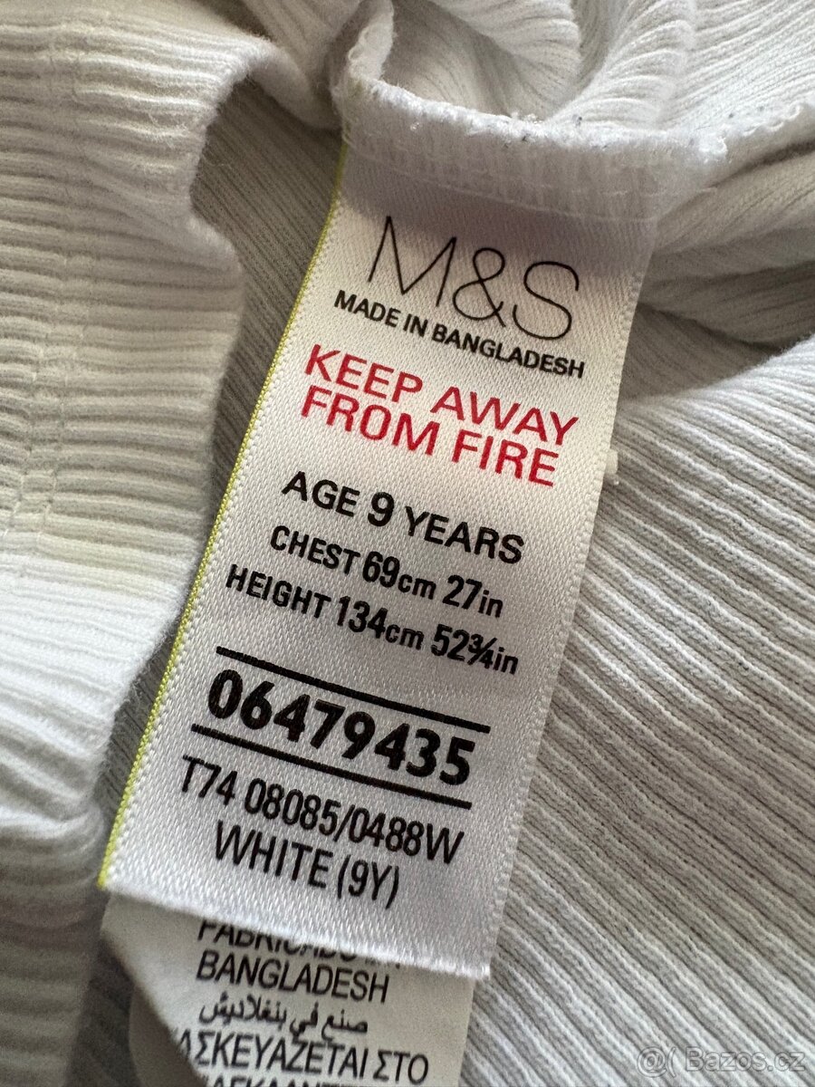 Triko tílko zn.Marks&Spencer vel.134 - 6