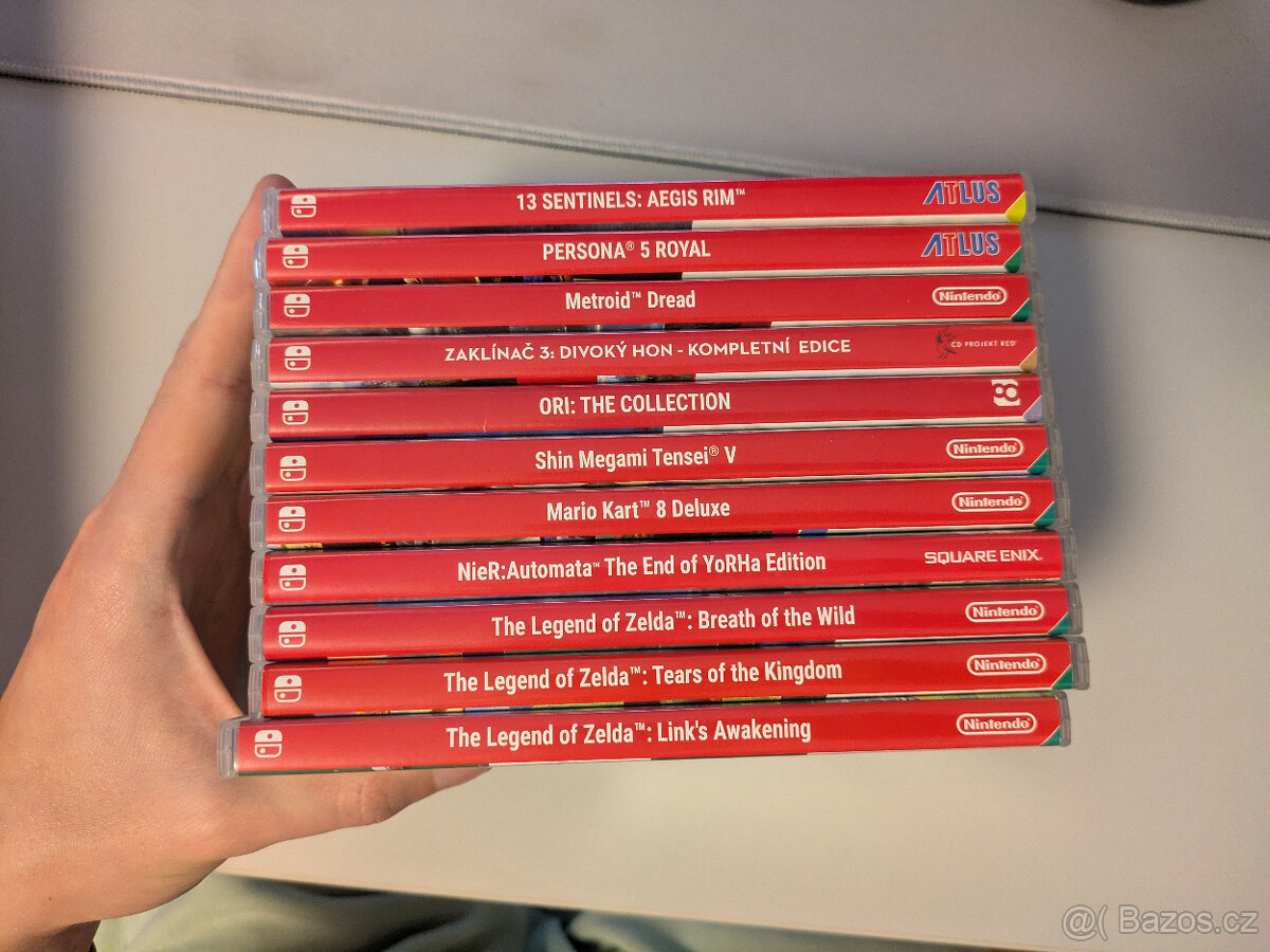 Nintendo switch OLED - konzole s příslušenstvím a hry - 6