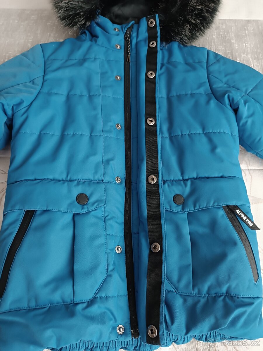 Dětská zimní bunda Alpine Pro, vel. 128/134 - 6