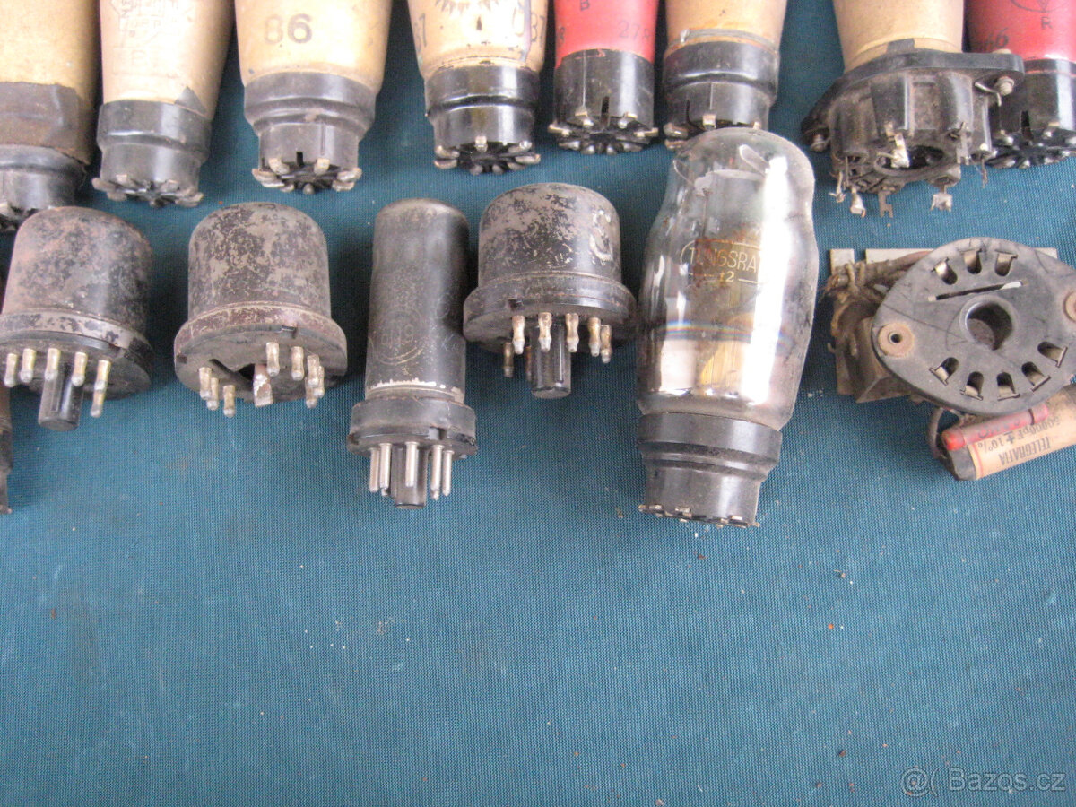 Staré lampy elektronky - 6