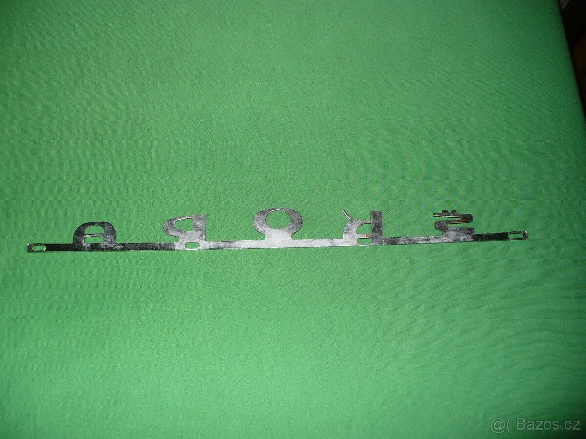 chromový nápis ŠKODA - 6