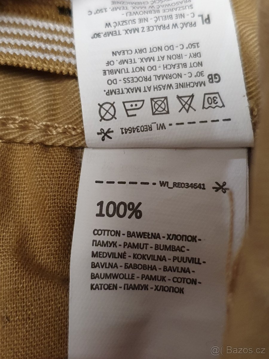 Chlapecké kalhoty chinos vel. 128 zn. RESERVED - 6