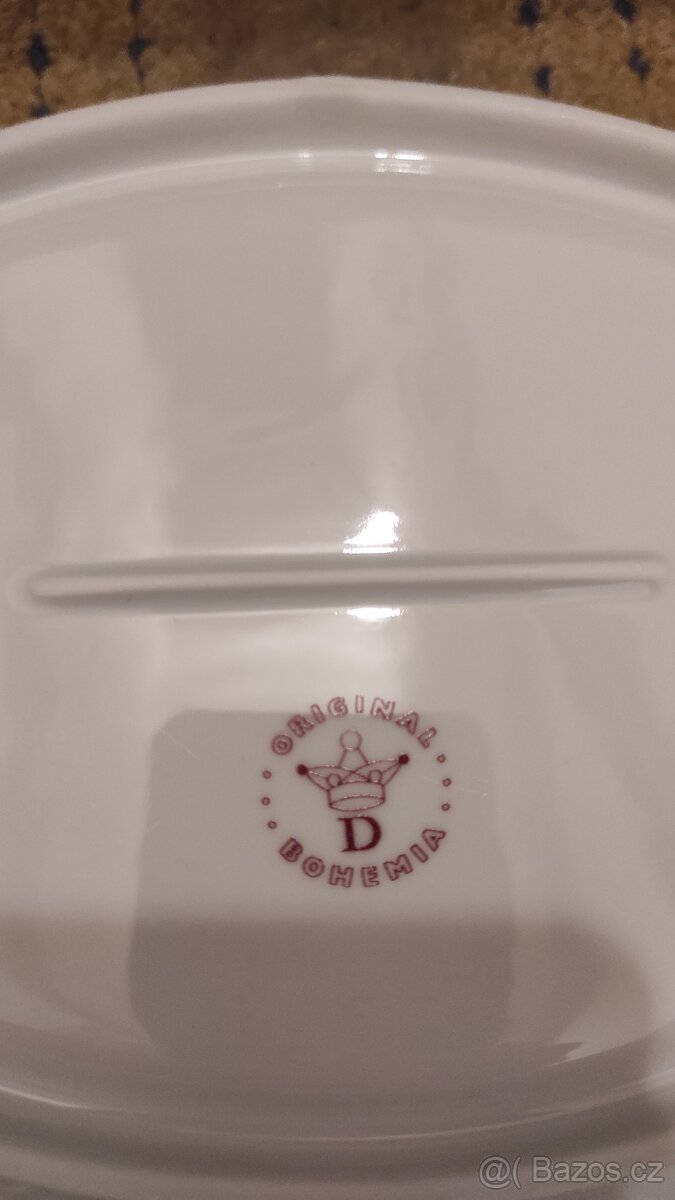 Porcelán se vzorem Husy - 6