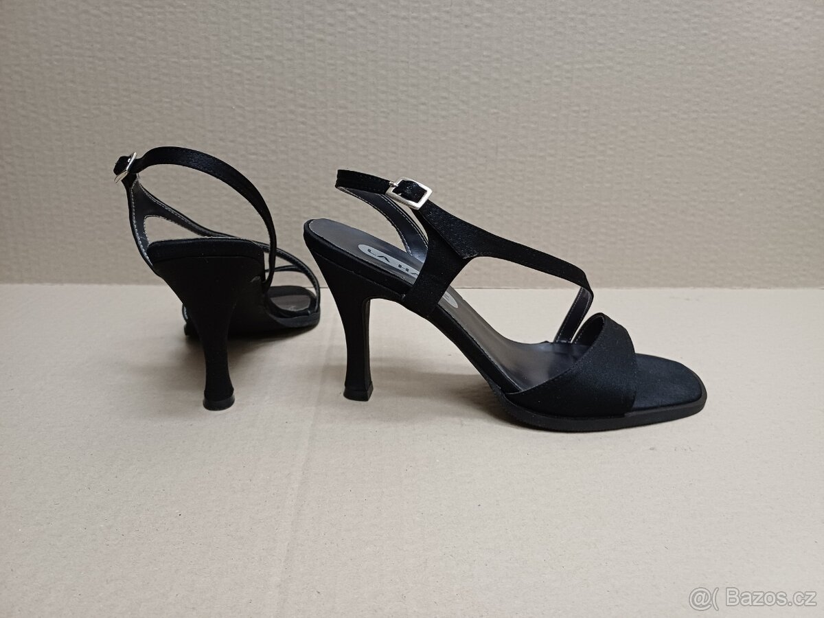 Černé sandálky vel.37 - 6